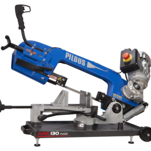 Pilous ARG 130 mobil handbediende bandzaagmachine
