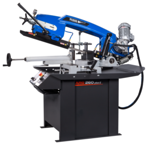 Pilous ARG 260 plus E zwaartekracht-bandzaagmachine