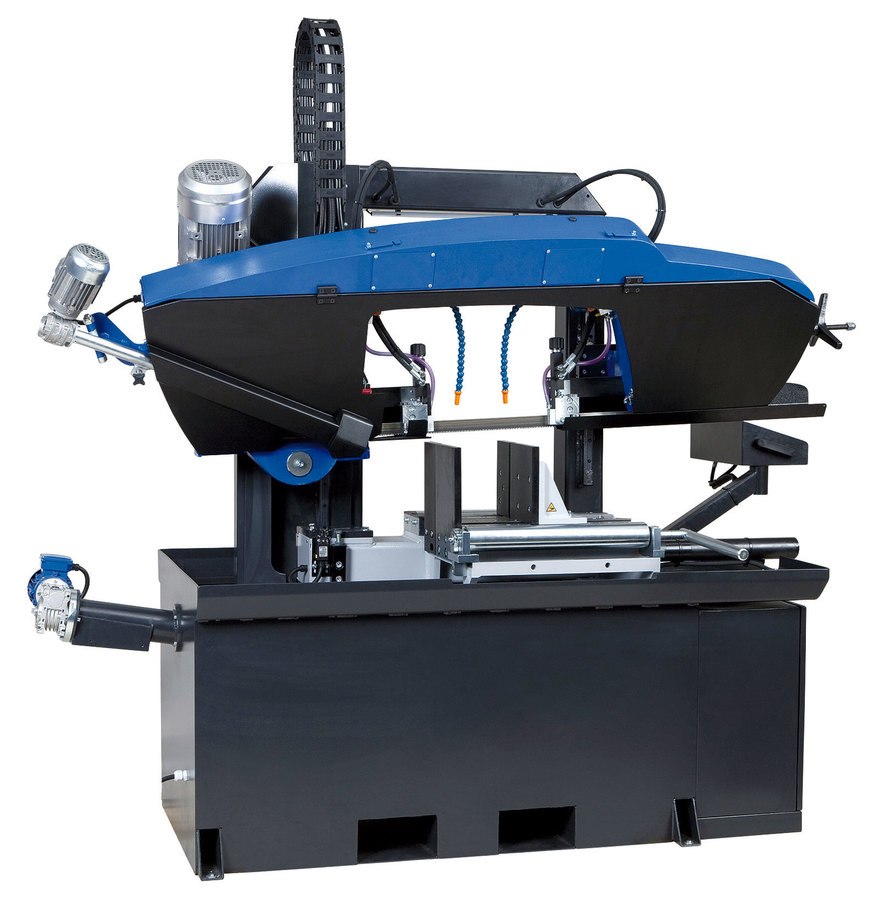 Pilous ARG 330 DC S.A.F. dubbelkoloms semi-automatische bandzaagmachine