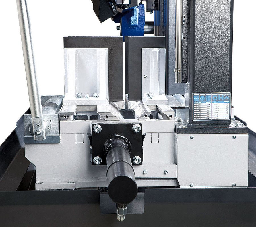 Pilous ARG 330 DC S.A.F. dubbelkoloms semi-automatische bandzaagmachine