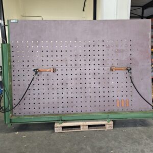 Hydraulische Opspanplaat 3 * 1 mtr